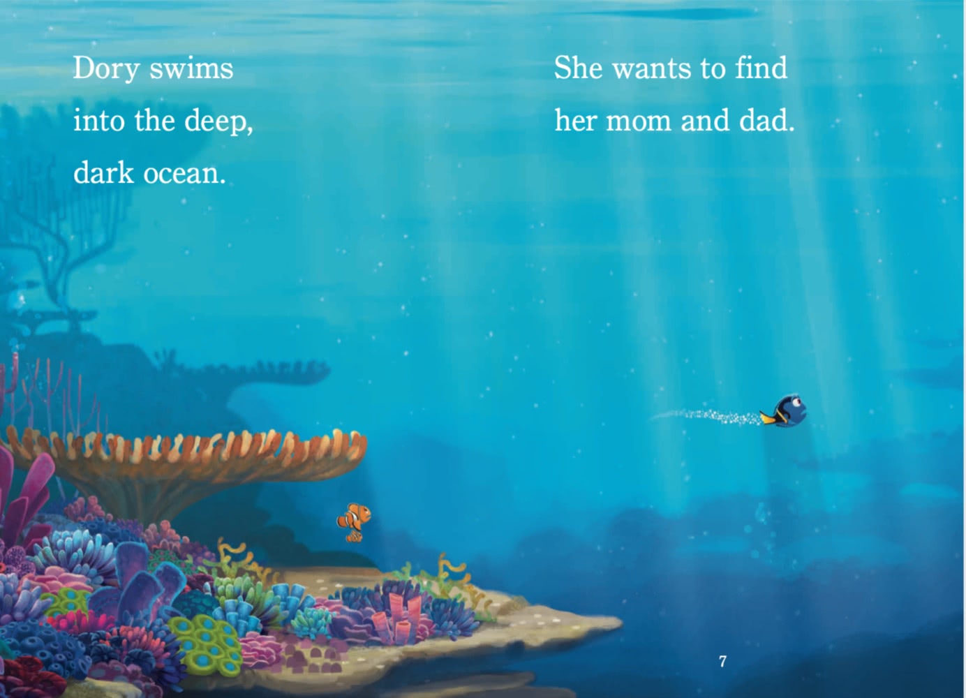 海底總動員2：色彩繽紛的海洋—迪士尼雙語繪本STEP 1