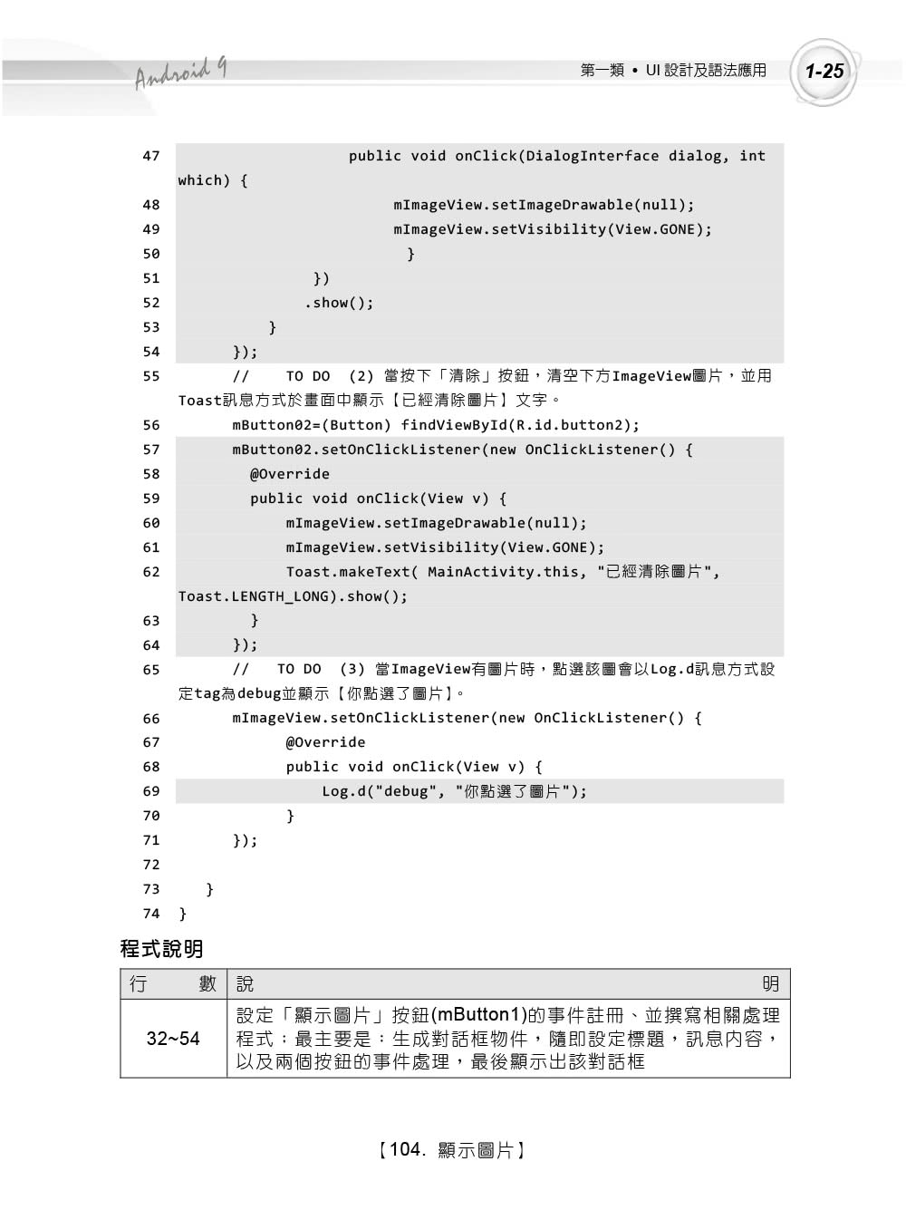 TQC＋ 行動裝置應用程式設計認證指南解題秘笈－Android 9