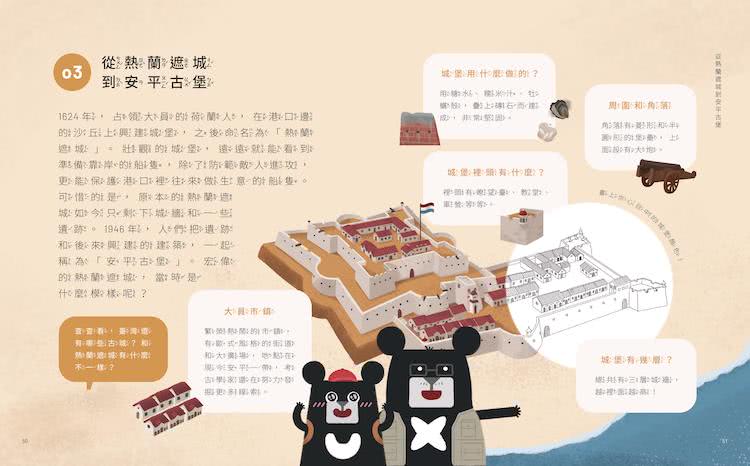 小黑啤玩臺灣 臺南篇：《尋古堡》繪本+《航海貿易王》桌遊套組