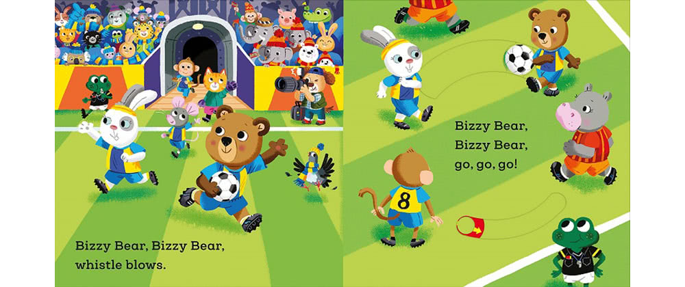 Football Player／Bizzy Bear／硬頁書