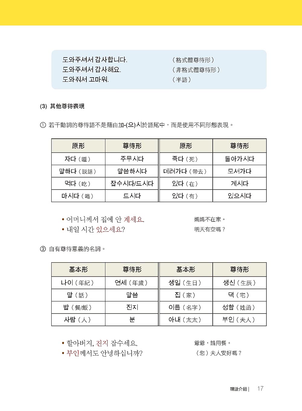 我的第一本韓語文法【初級篇：QR碼修訂版】（附QR碼線上音檔）