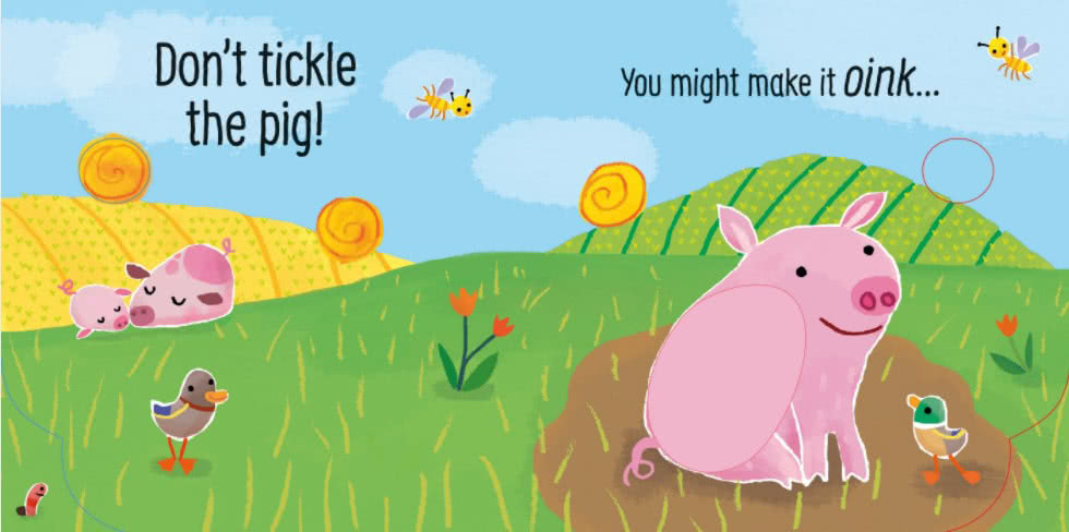 Don′t Tickle the Pig! （硬頁觸摸音效書）