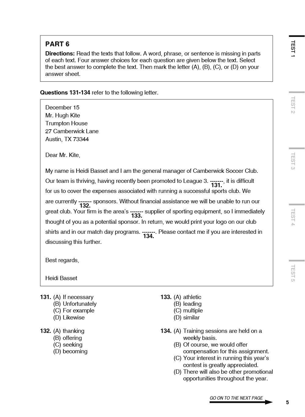 TOEIC L&R TEST 多益閱讀模測解密2