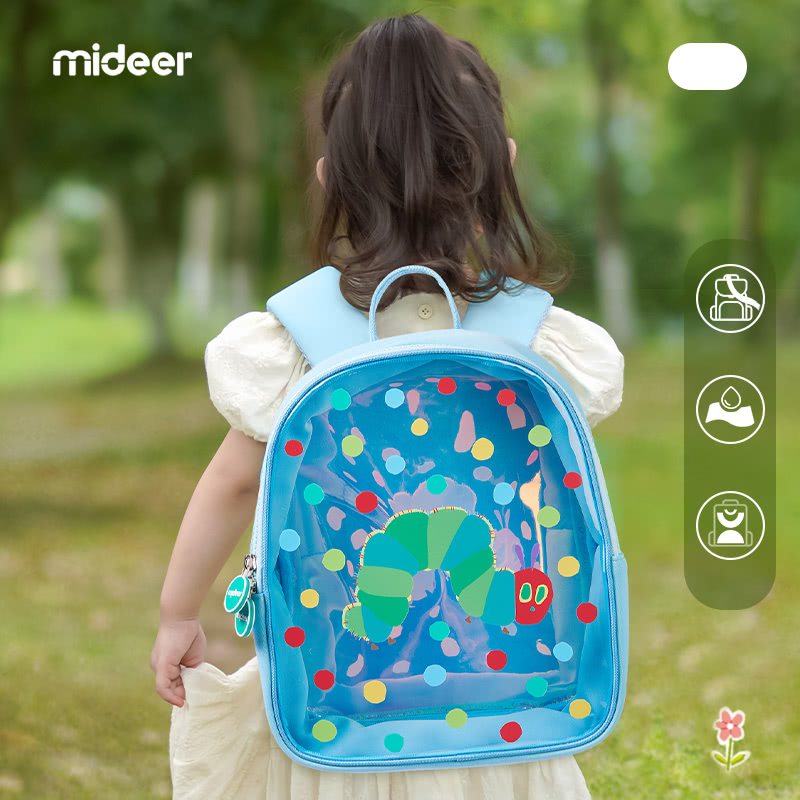 MiDeer 防走失兒童背包-好餓的毛毛蟲