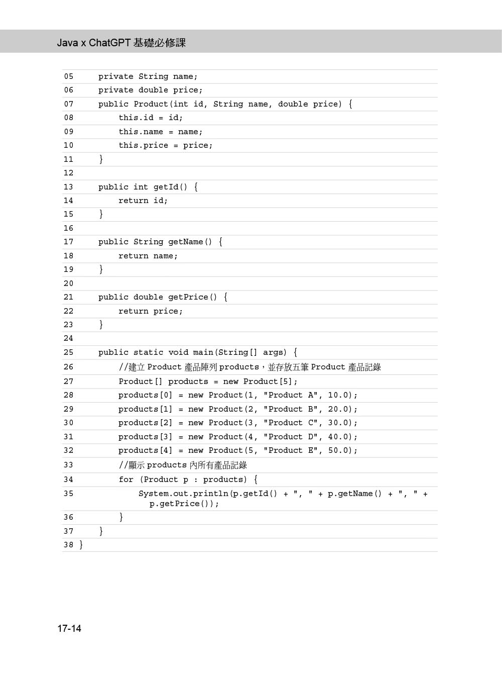 Java x ChatGPT基礎必修課（適用Java 20~12，涵蓋ITS Java國際認證）