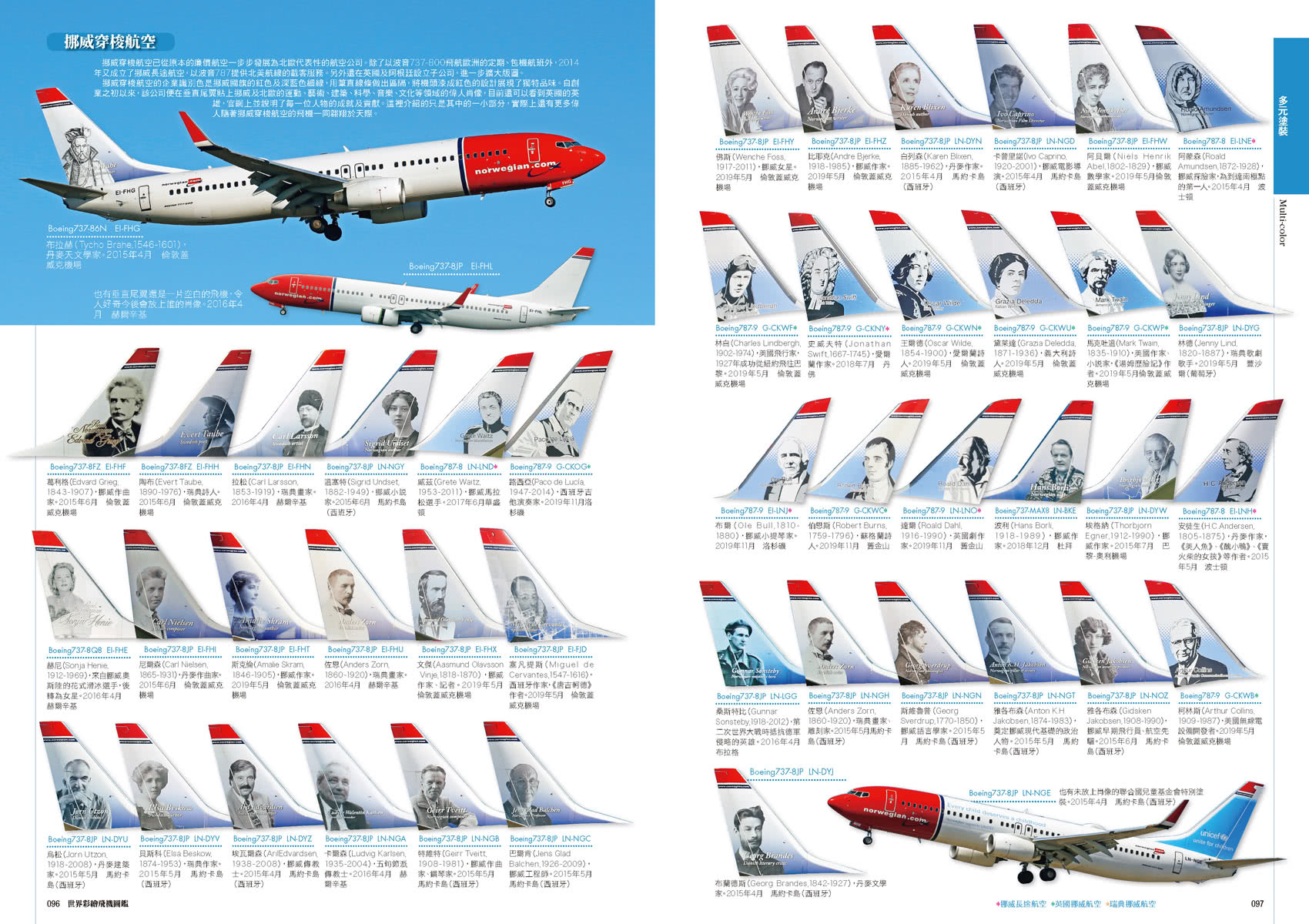 世界彩繪飛機圖鑑：收錄730種特色主題塗裝！  世界飛機系列9