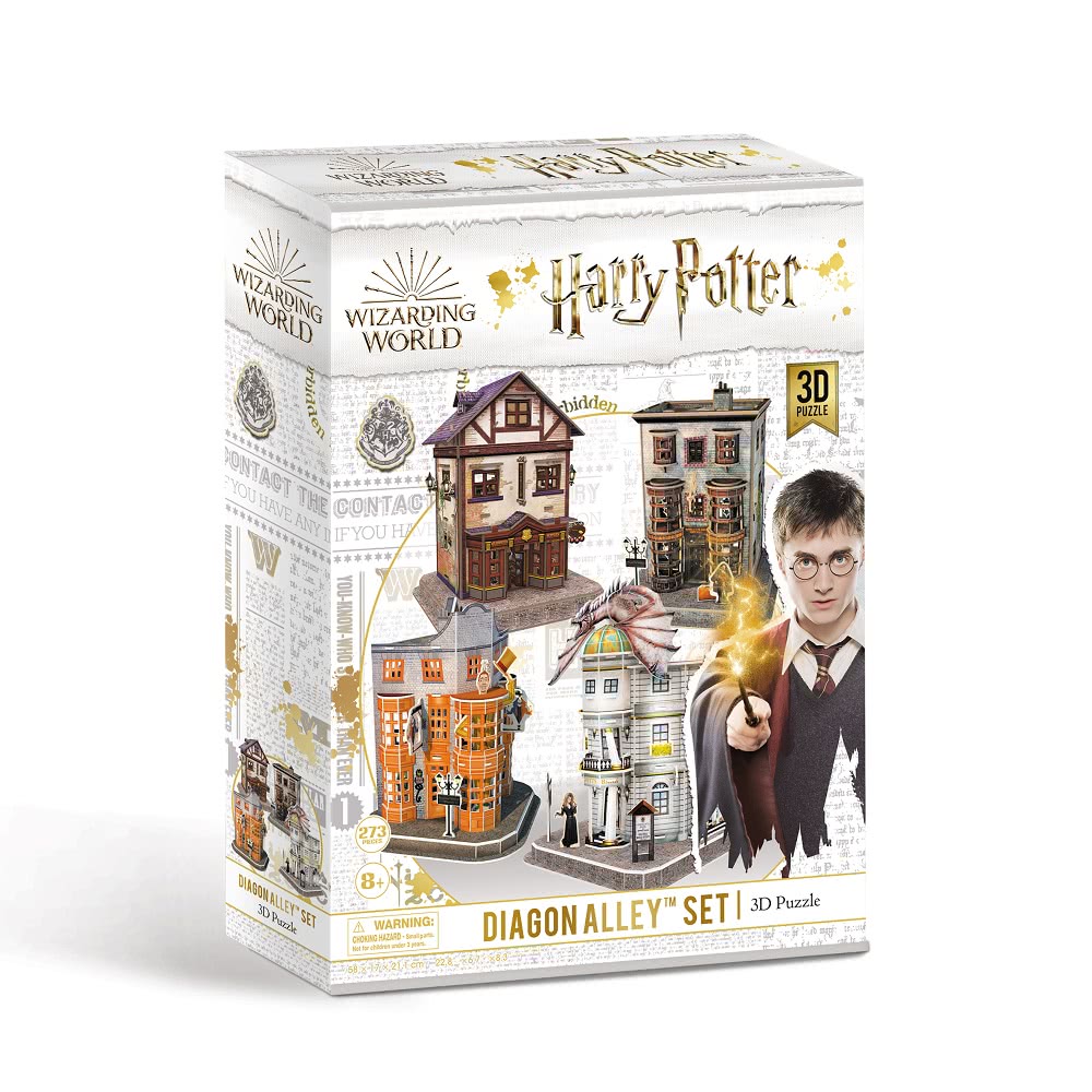 Harry Potter3D立體拼圖－斜角巷（豪華版）DS1009h