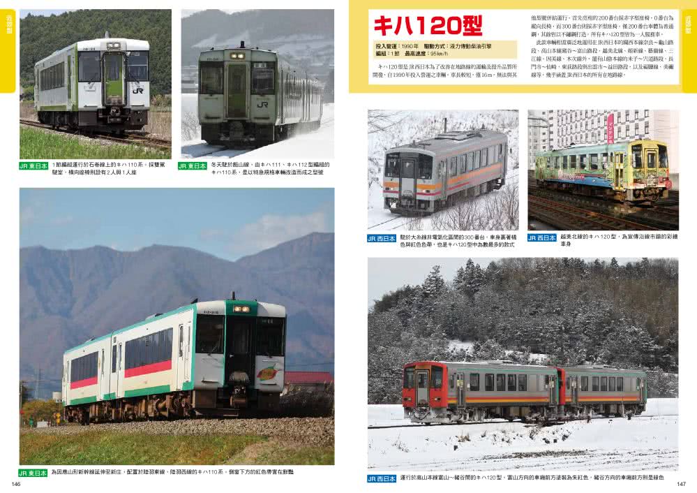 日本JR鐵道車輛全圖鑑2-氣動車篇