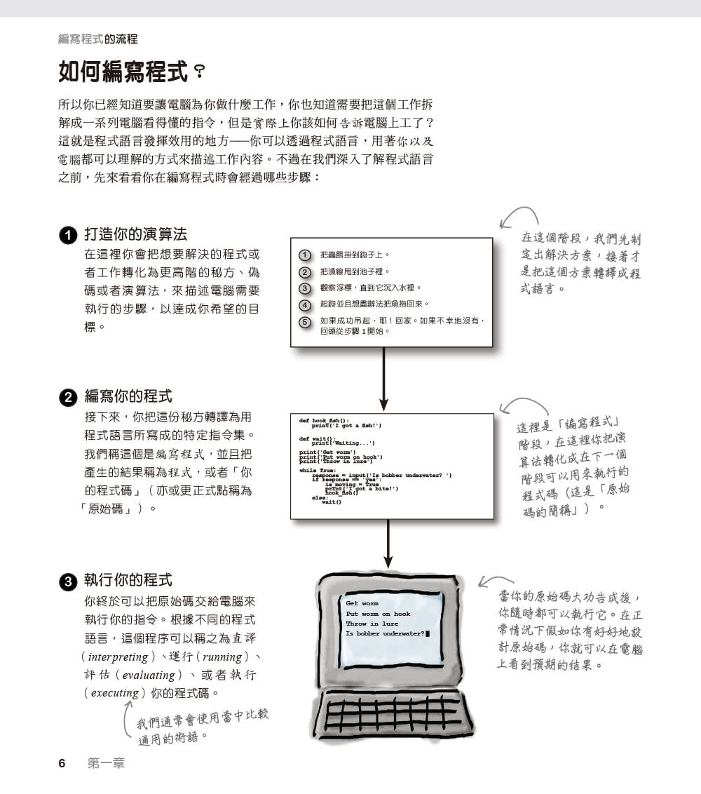 深入淺出學會編寫程式