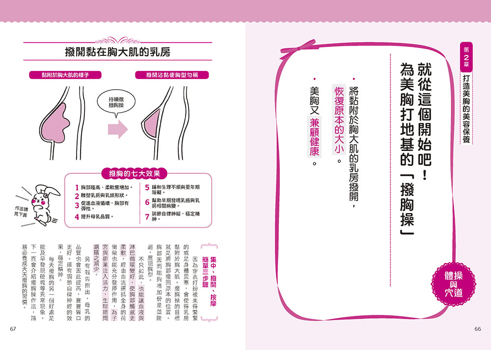 女性必知的乳房保健知識：美乳、豐胸、疾病預防完全手冊