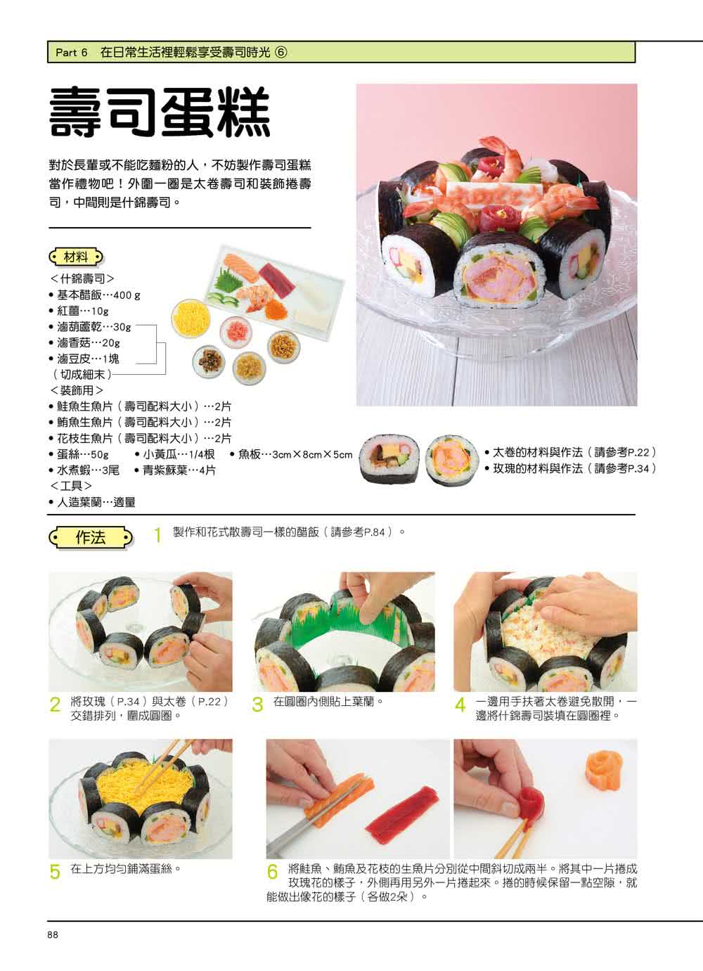 裝飾捲壽司檢定技法教科書：電視冠軍教你掌握基本技巧，做出可愛又美味的職人級壽司！