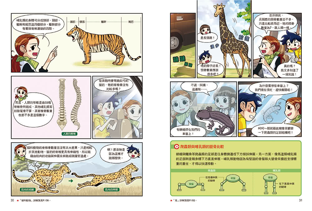 漫畫大英百科【生物地科12】：哺乳類