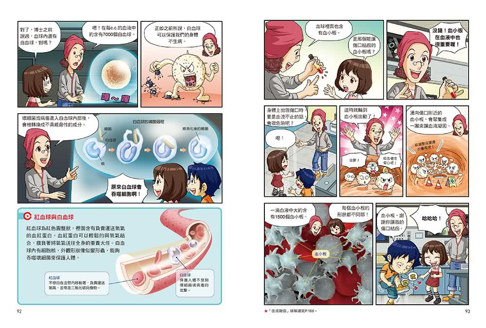 漫畫大英百科【人體醫學1】：遺傳與血型