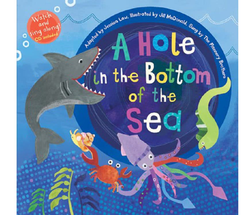 【麥克兒童外文】A Hole in the Bottom of the Sea（平裝書＋影音VCD）