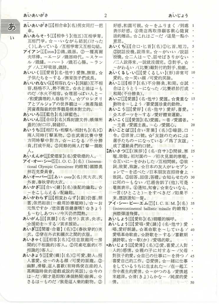 修訂新版　詳解日漢辭典