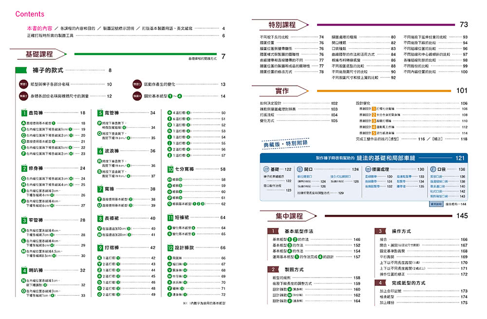 服裝版型研究室 褲子篇