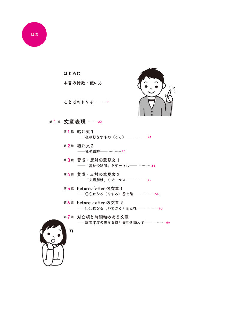 日本語わ科　文章表現𬡥口頭表　攻略