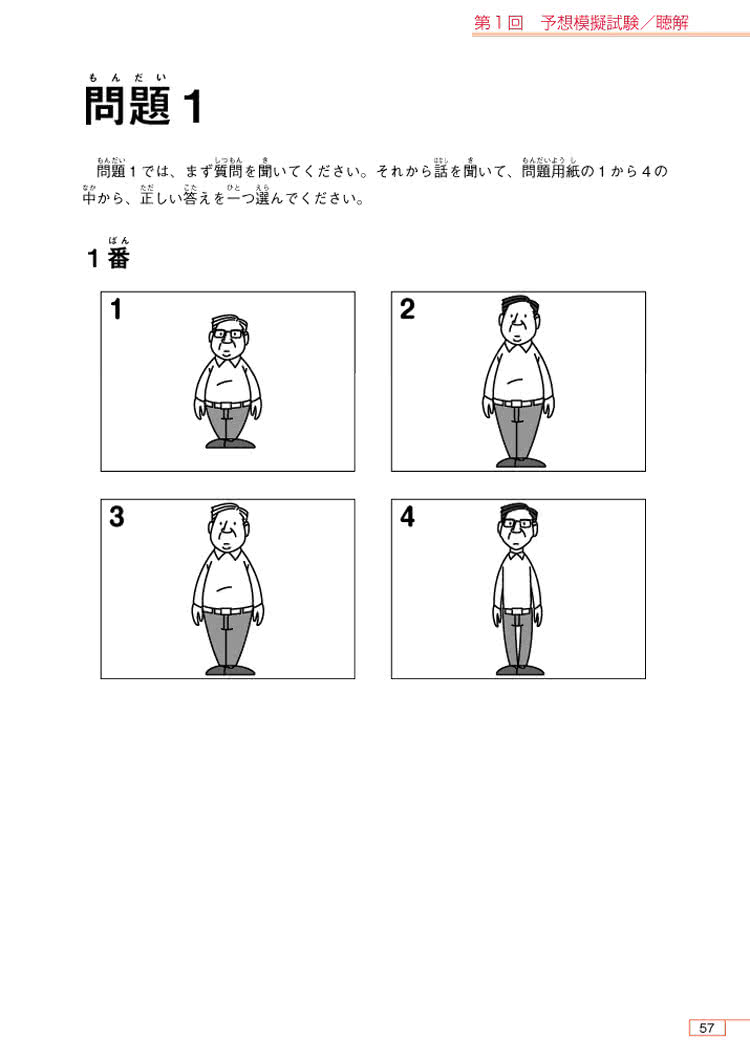 日本語能力試驗 N2 模擬試題集（附CD1片）