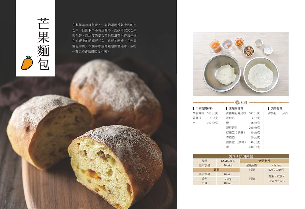 超人氣果乾雜糧果乾麵包：烘焙職人陳豐昇老師的26款麵包提案