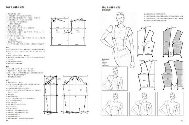 服裝打版製作實務（第二冊）如何製作襯衫、內衣褲、洋裝與西裝、背心與外套