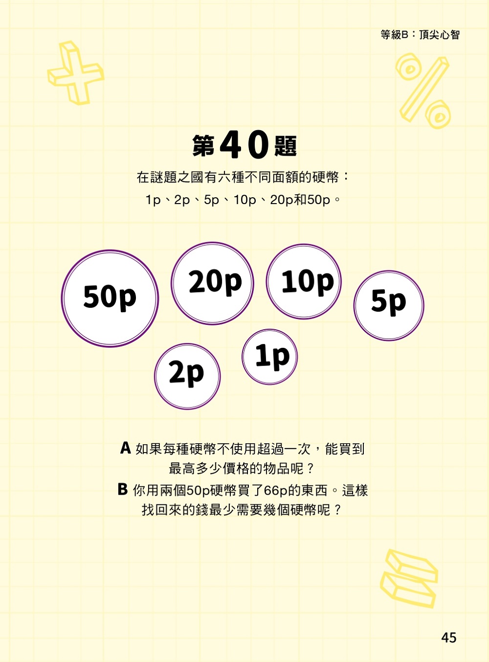 MENSA全球最強腦力開發訓練：門薩官方唯一授權（入門篇第六級）