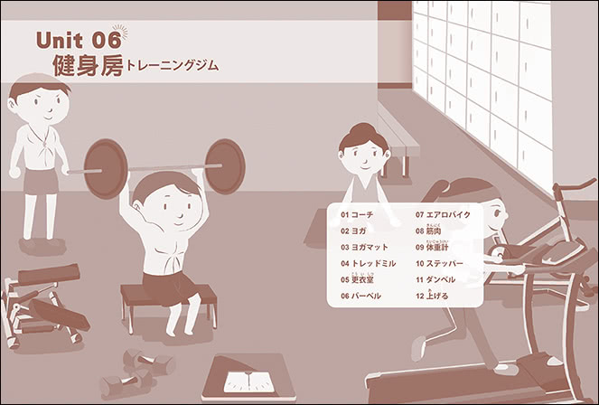 （圖像視覺記憶）大家來學日本人天天都要用的日語單字（中日雙語對照音檔 QR Code）