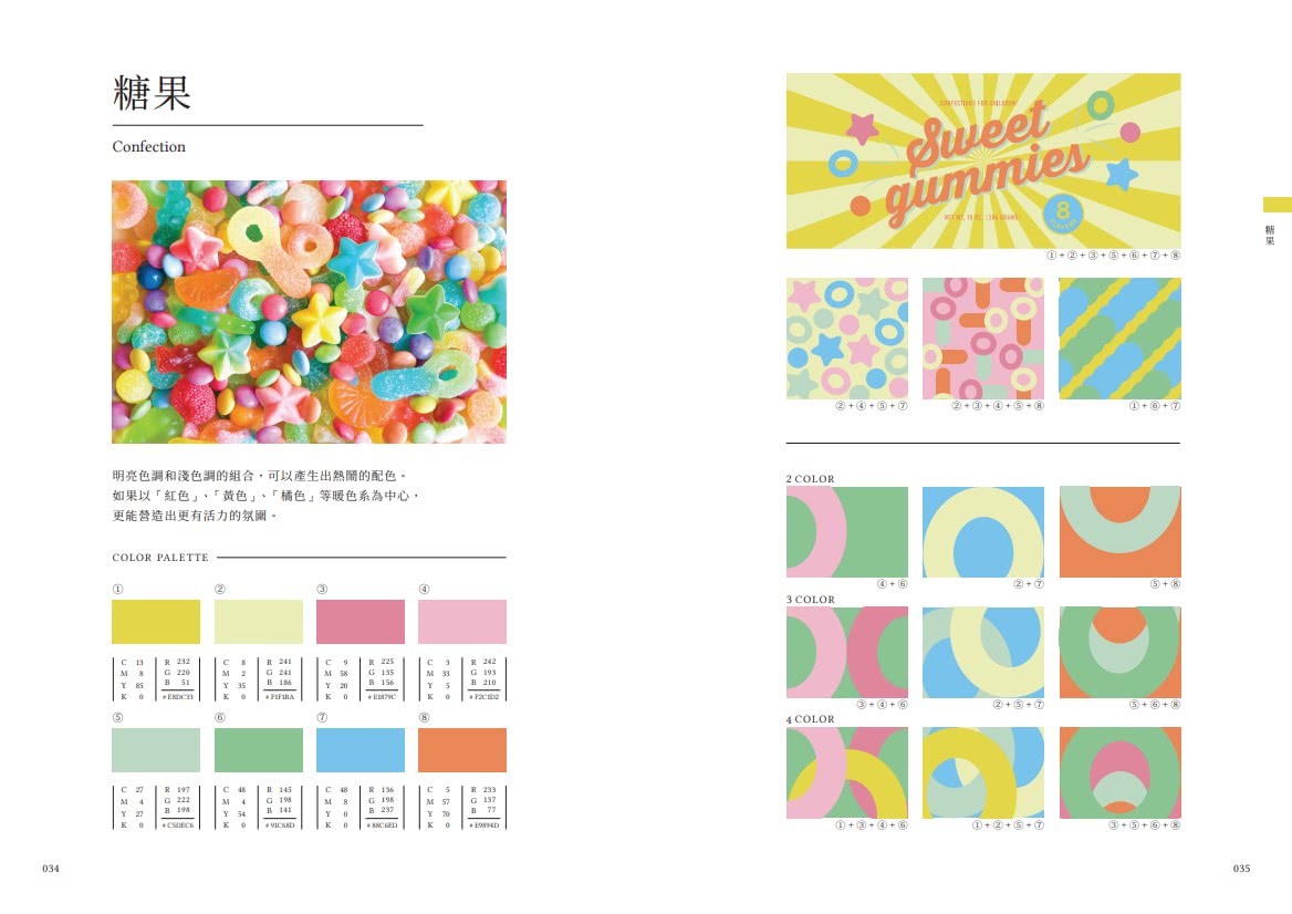 配色的設計美學：mt紙膠帶設計師1500款創意事典