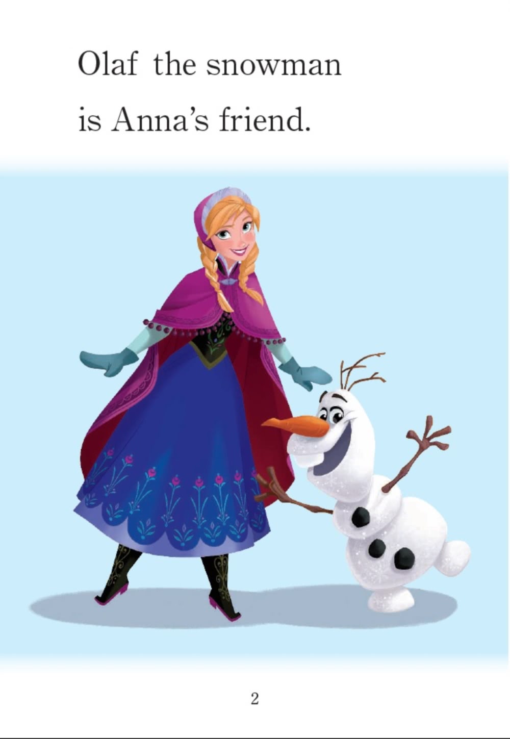 冰雪奇緣：安娜的好朋友 迪士尼雙語繪本STEP 2