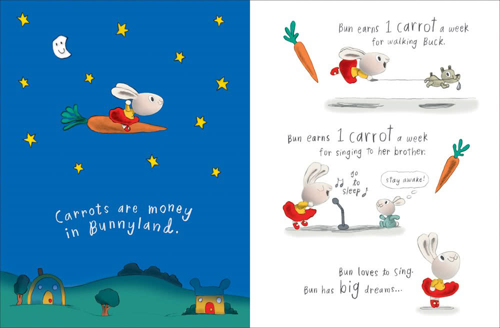 Money Bunny 4-book paperback set（小兔子學理財英文版）