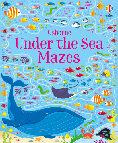 Usborne Book and Jigsaw Under the Sea Maze （1書+200片拼圖）
