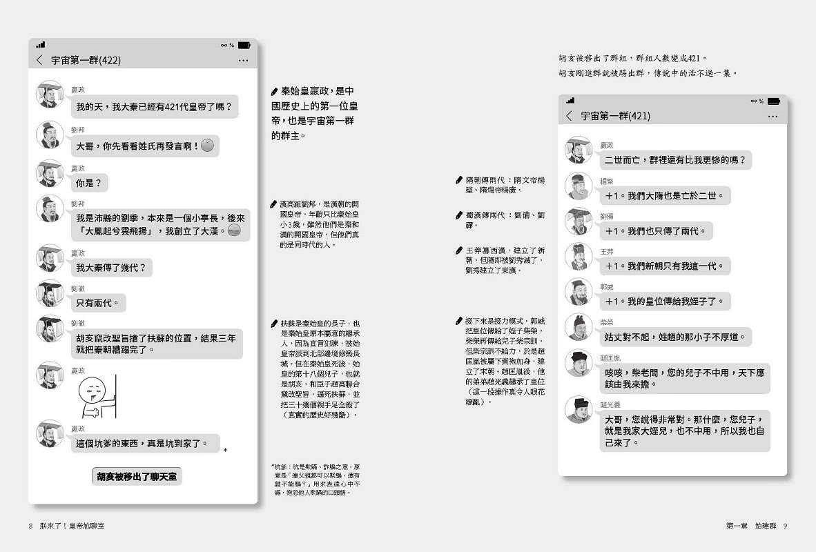 朕來了！皇帝尬聊室：坐過龍椅的都來_宇宙第一群 （422）