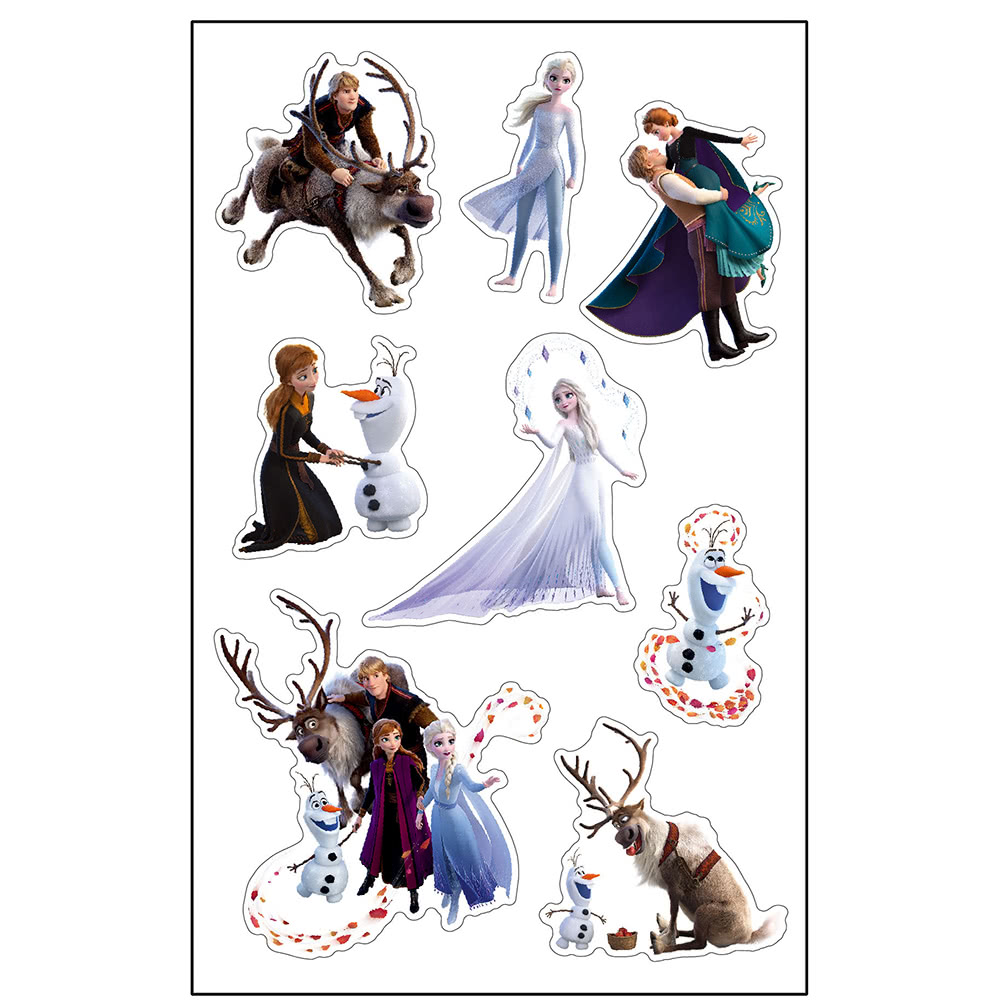 【Disney 迪士尼】 冰雪奇緣2 樂趣多貼紙包