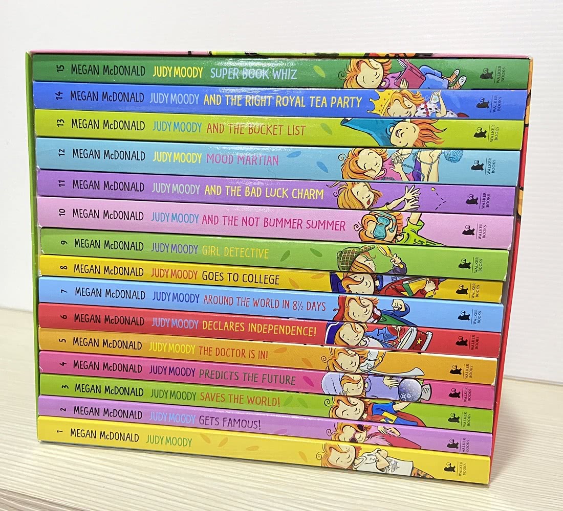 Judy Moody 15 Books Collection Box （15本平裝本）