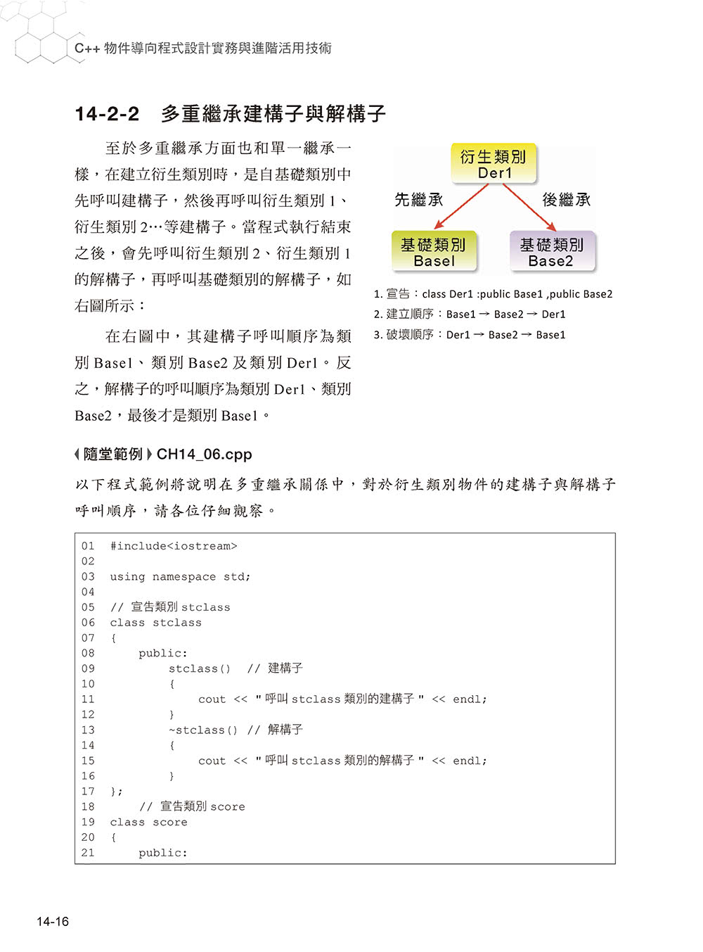 C++物件導向程式設計實務與進階活用技術（第二版）