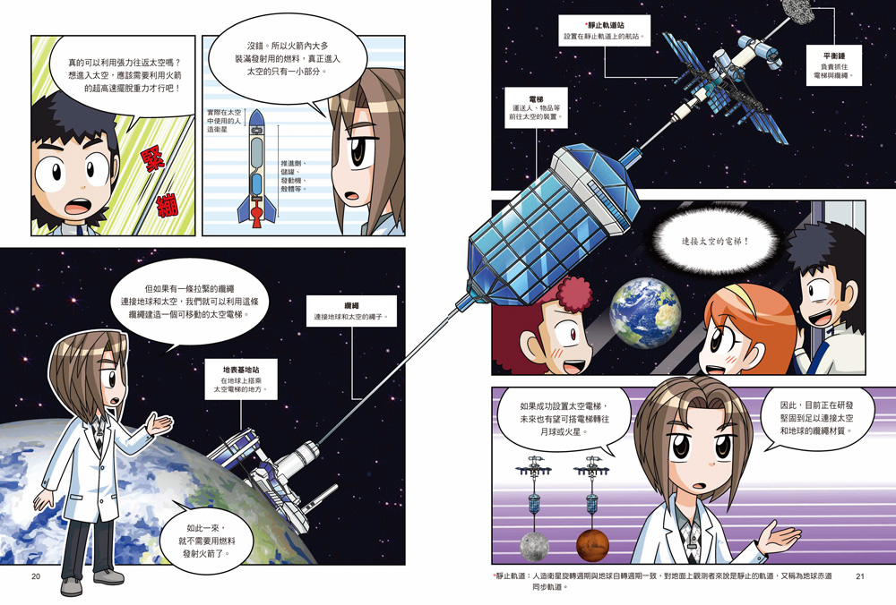 科學實驗王第二部8：太空電梯與太空站