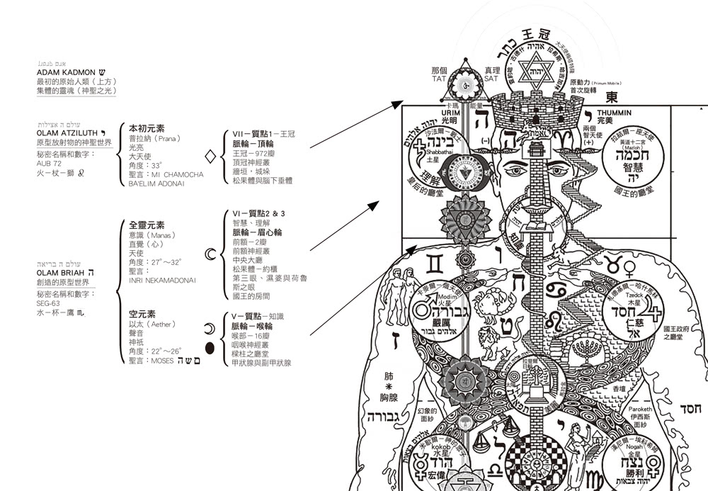 人體的神與秘；從占星、塔羅、薩滿、靈修、魔法神話、天使精靈