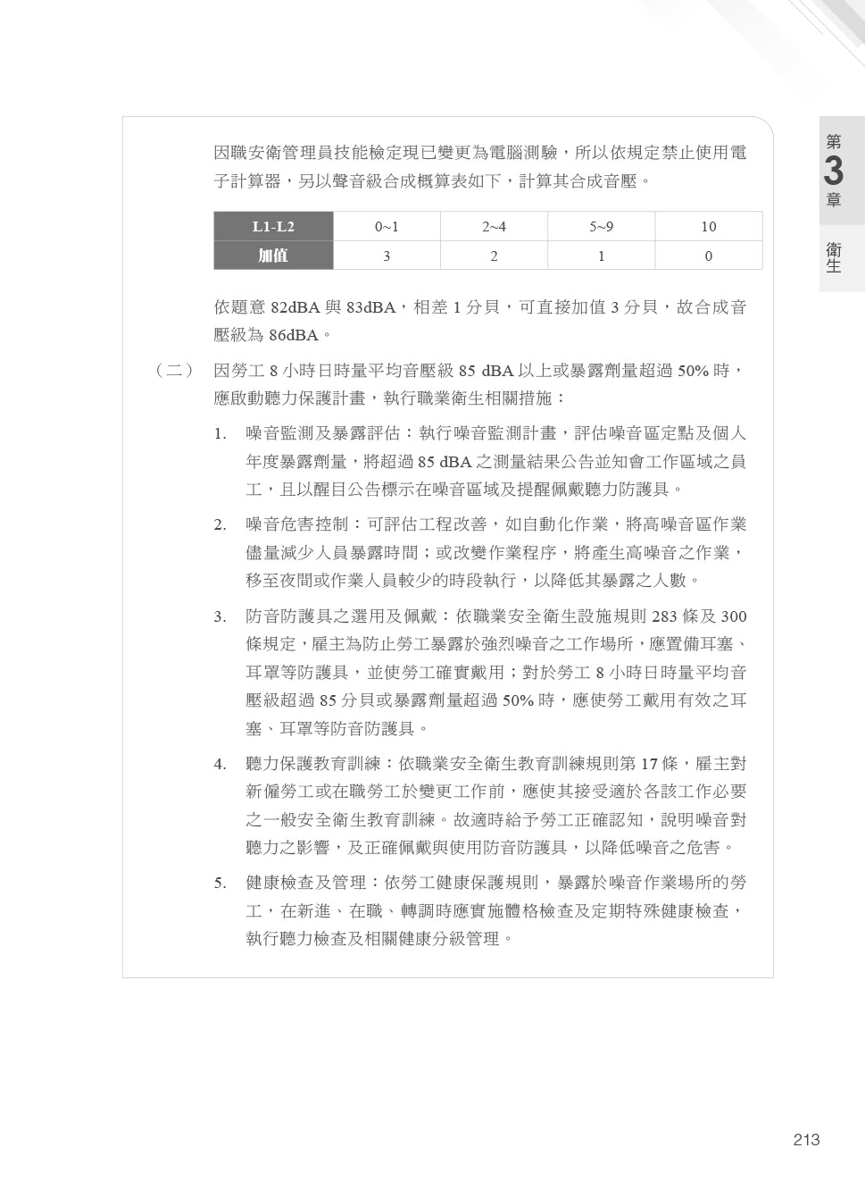 職業安全衛生經典計算題解析｜適用各類科考試
