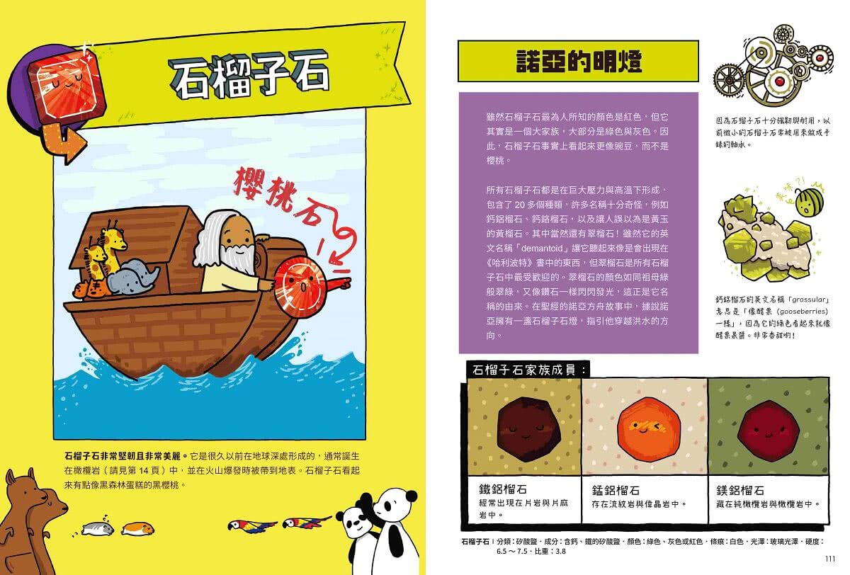 【首刷限贈多功能週期表+硬度表學習工作卡】元素大發現：週期表、岩石與超異能家族元素圖鑑（共2書）