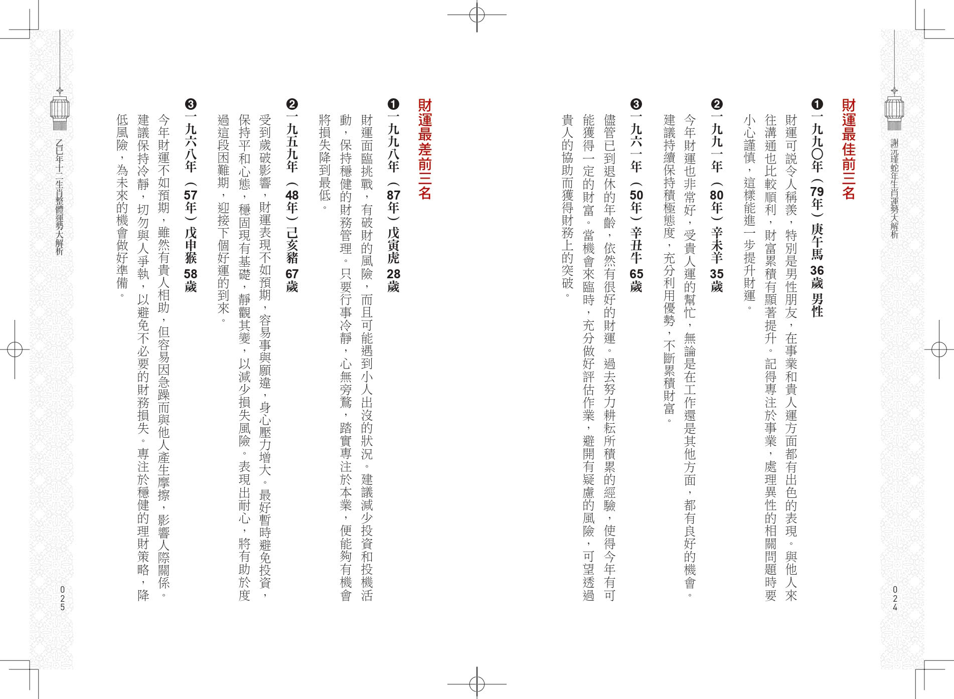 謝沅瑾蛇年生肖運勢大解析：年年必備全方位開運工具書！【隨書附贈超強鎮宅旺財貔貅大金幣】