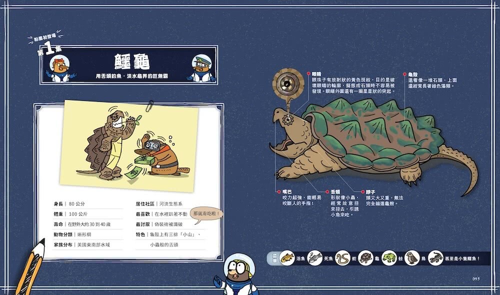 達克比與他的生物好朋友1：遠古與水中生物篇｜跨時空的驚奇旅程，發現眾多生物不為人知的祕密