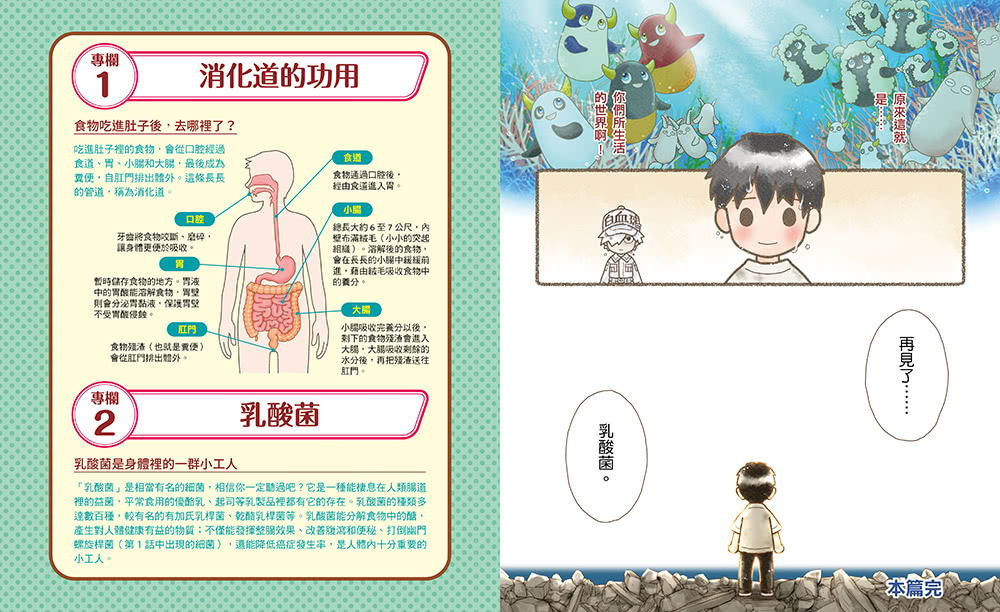 繪本工作細胞 6 天降奇兵！乳酸菌與害菌大亂鬥