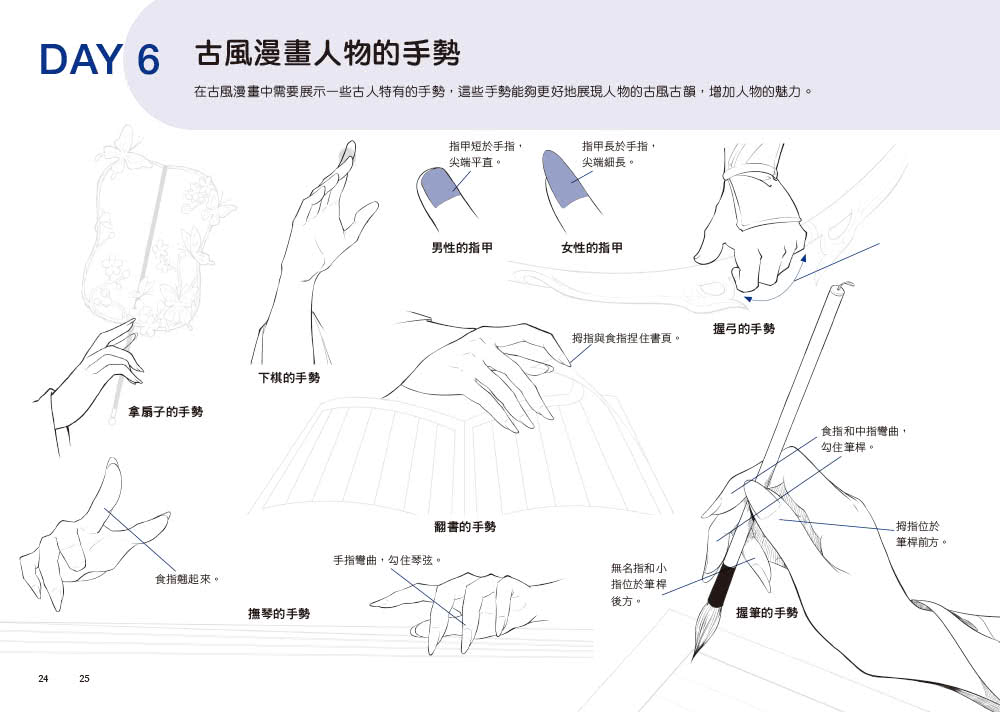 每天15分鐘描一描就會了––古風動漫人物超神速繪畫本