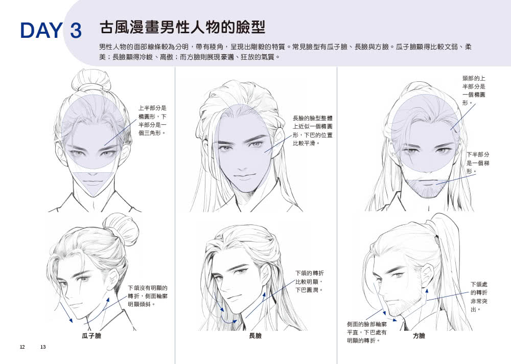 每天15分鐘描一描就會了––古風動漫人物超神速繪畫本