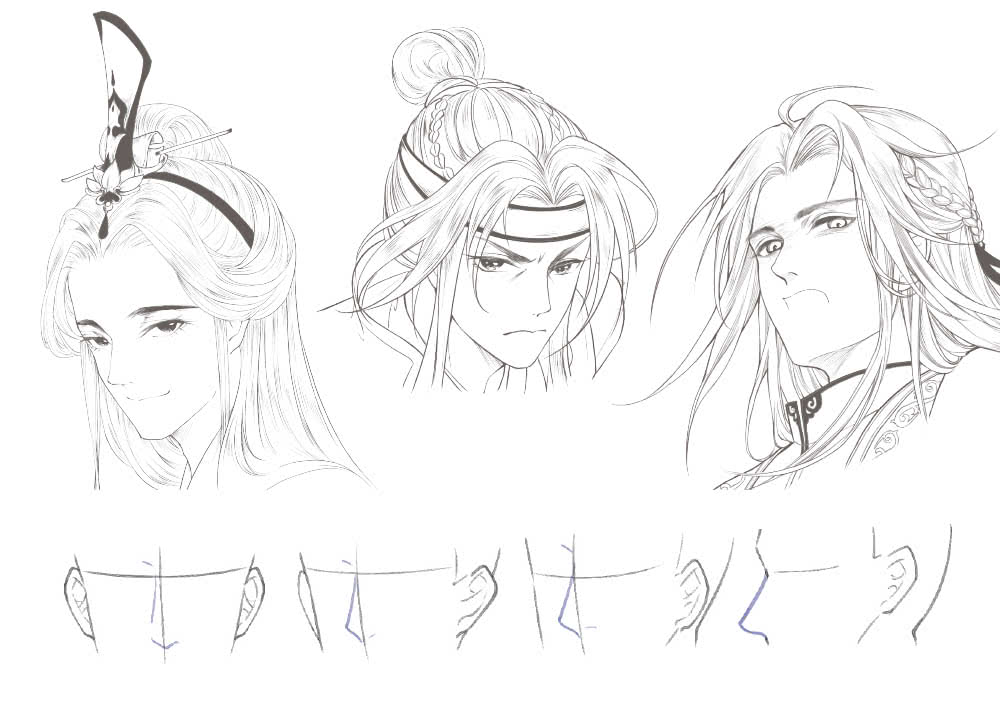 每天15分鐘描一描就會了––古風動漫人物超神速繪畫本