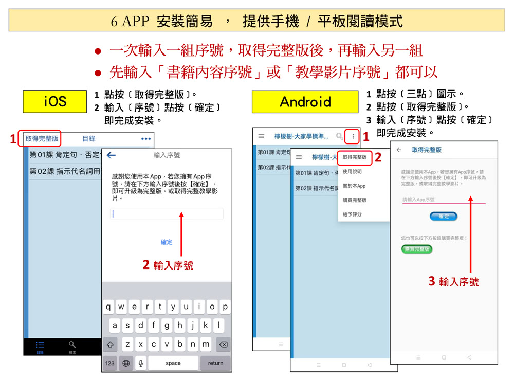 大家學標準日本語【初/中/高級本】行動學習新版套書