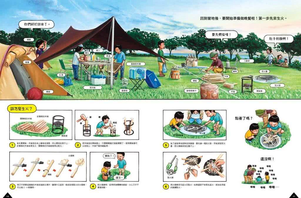 來去露營吧！（首刷限定_隨書附贈曼秀雷敦天然防蚊貼片&露營料理任務卡組）