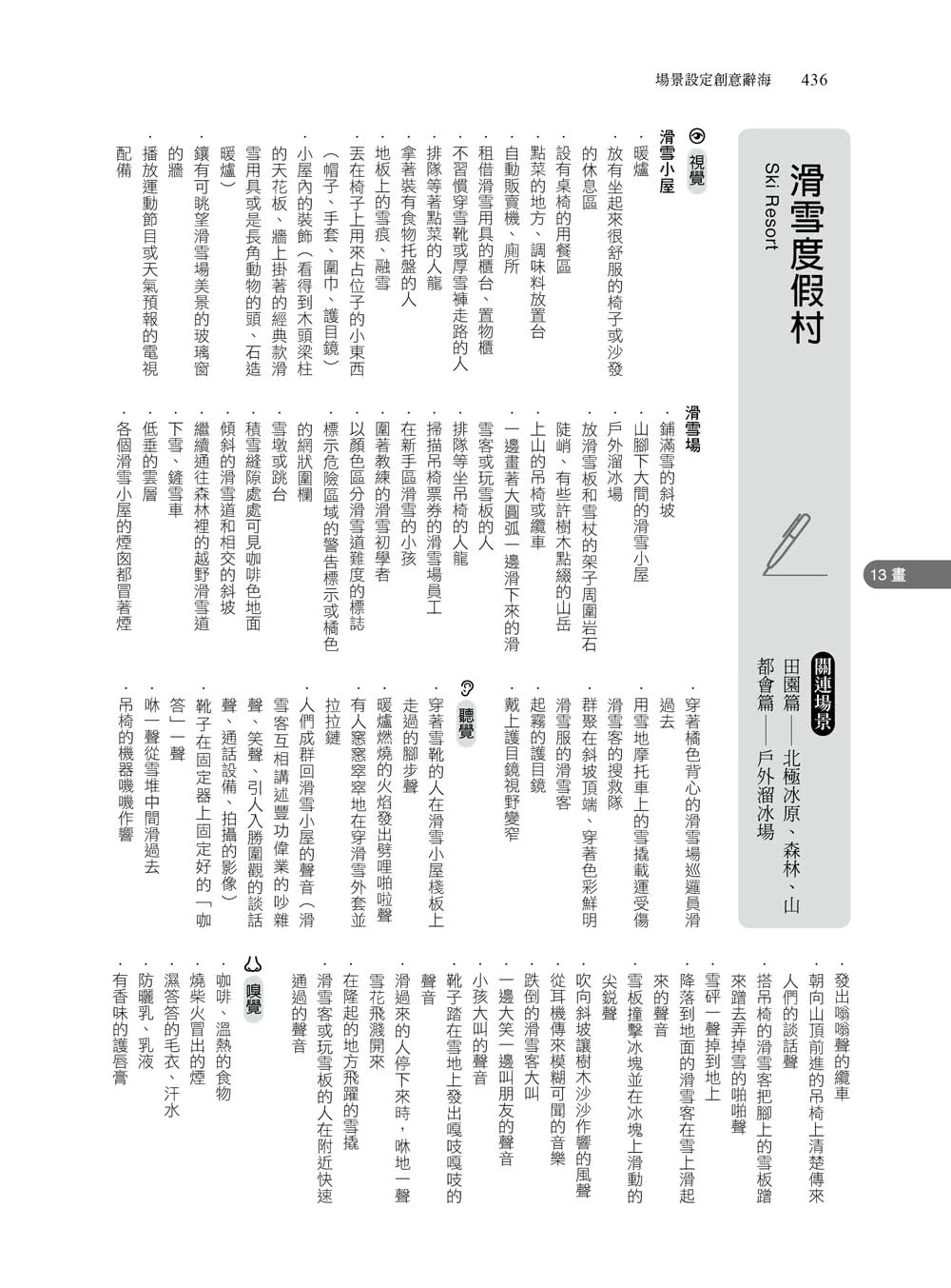 場景設定創意辭海：225個故事舞台，創作靈感一翻就來