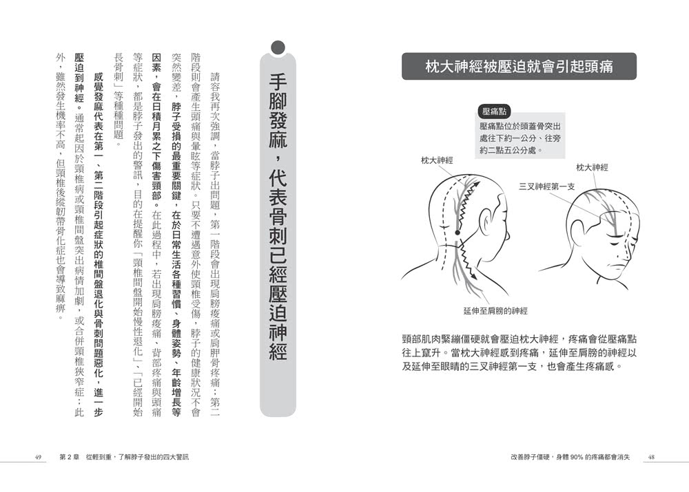 改善脖子僵硬，身體90%的疼痛都會消失：醫學博士教你躺五分鐘即可見效的「脖子矯正法」？