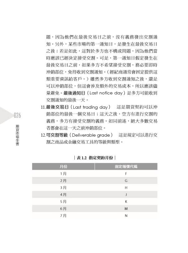 期貨市場全書（全新增訂版）：掌握基本與技術分析、選擇權、價差交易和實務交易原則