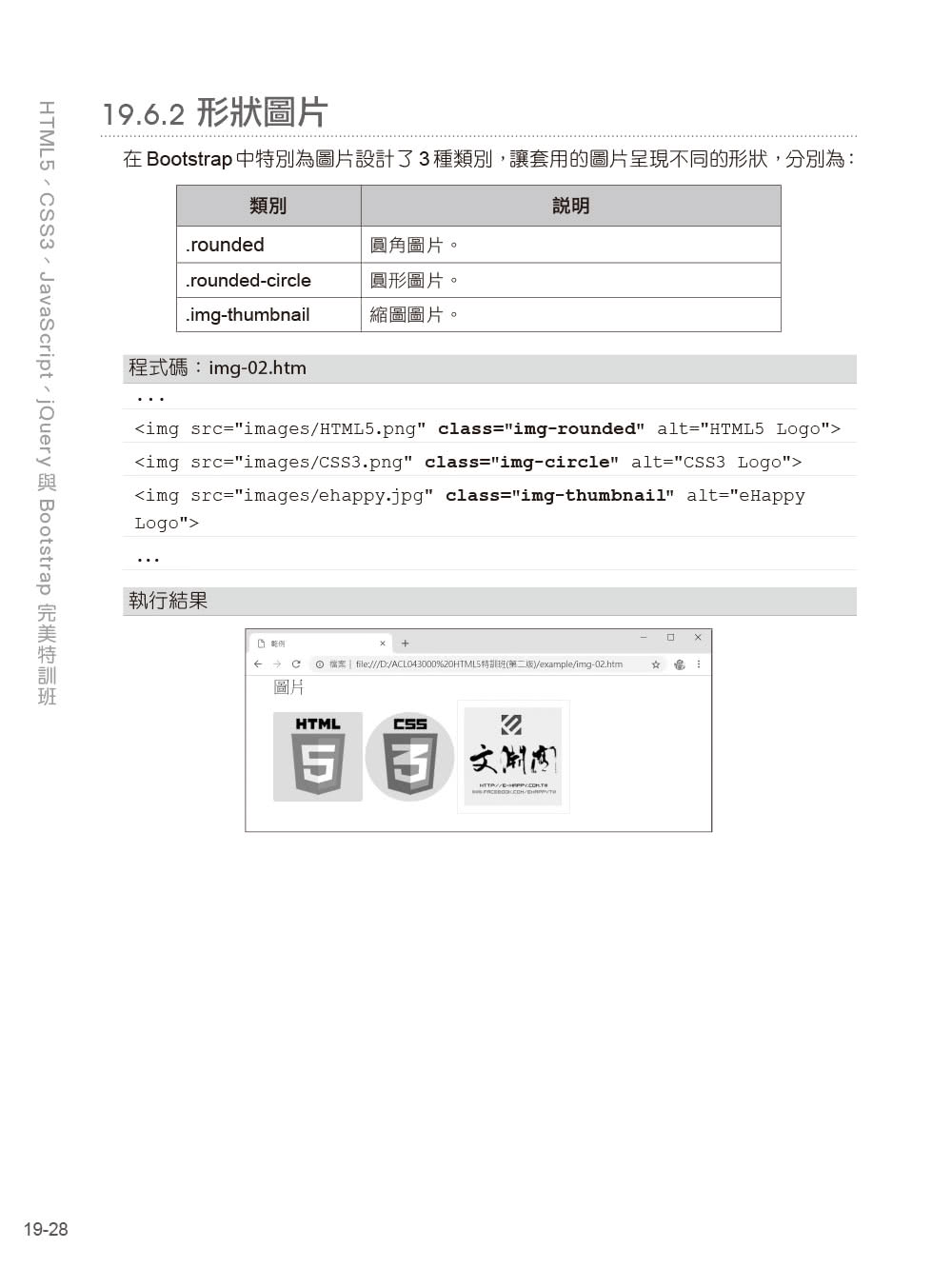 學好跨平台網頁設計（第二版）－HTML5、CSS3、JavaScript、jQuery與Bootstrap 4超完美特訓班